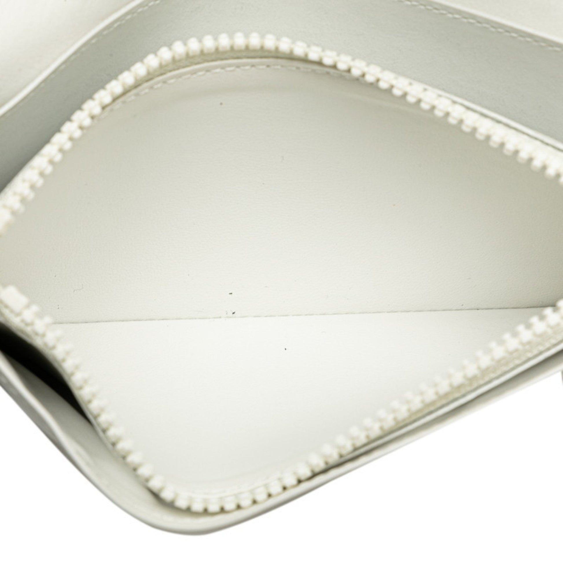 Louis Vuitton Brazza, White, Leather, wallet