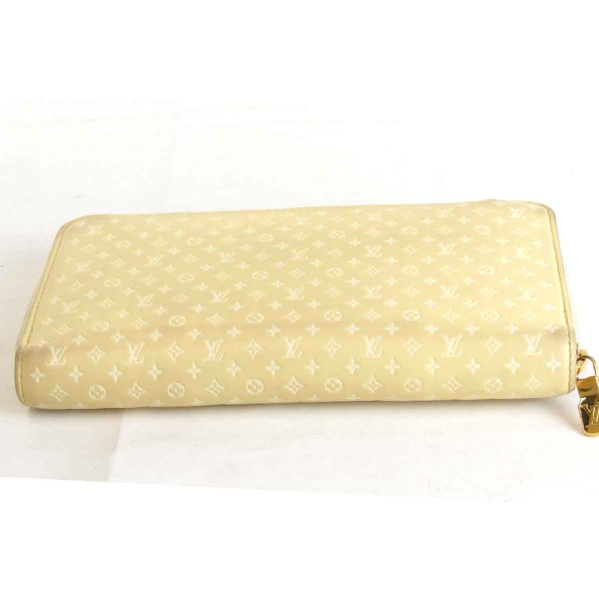 Louis Vuitton, Yellow, Leather, wallet