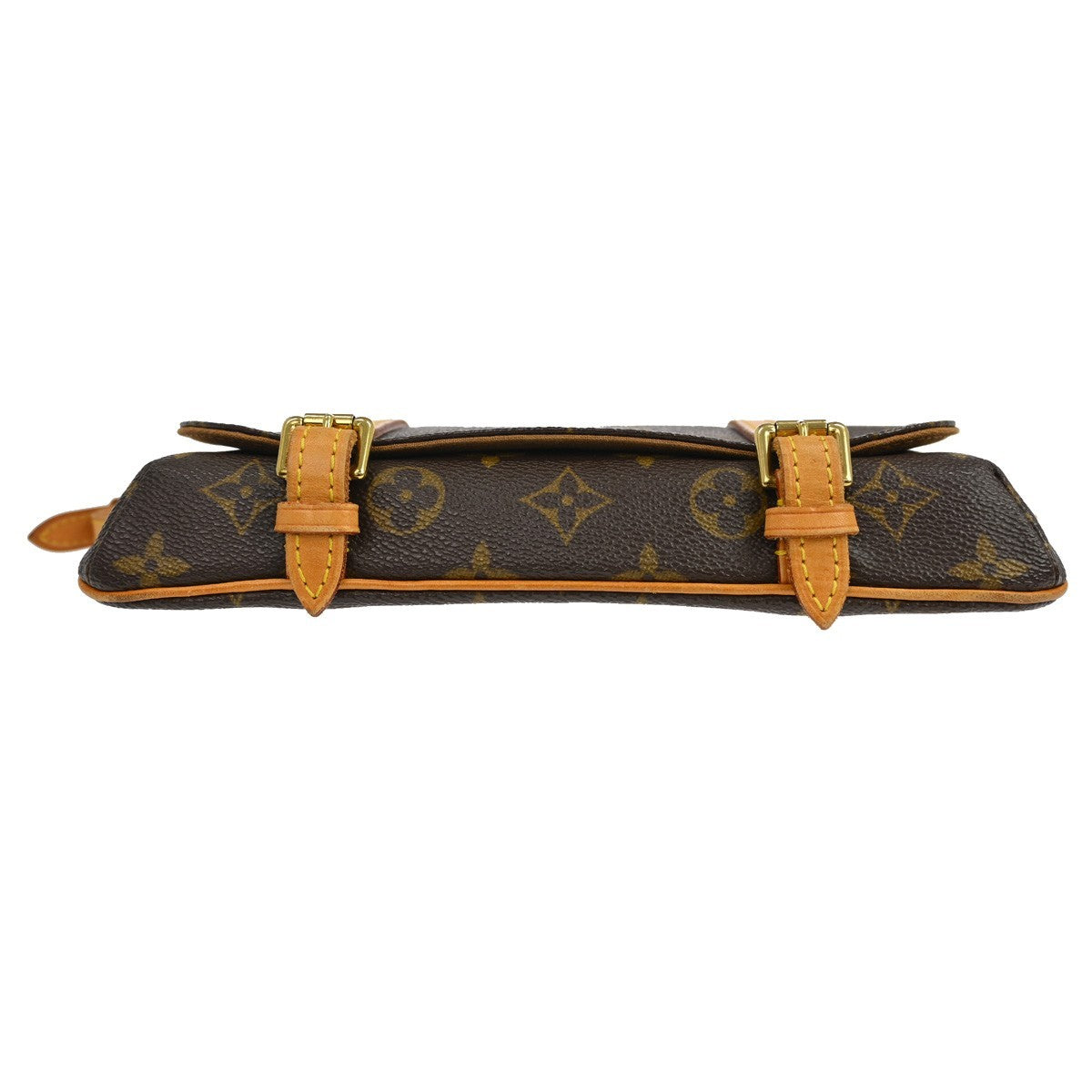 Louis Vuitton Marelle Waist Monogram Canvas, Brown, Canvas, Clutch