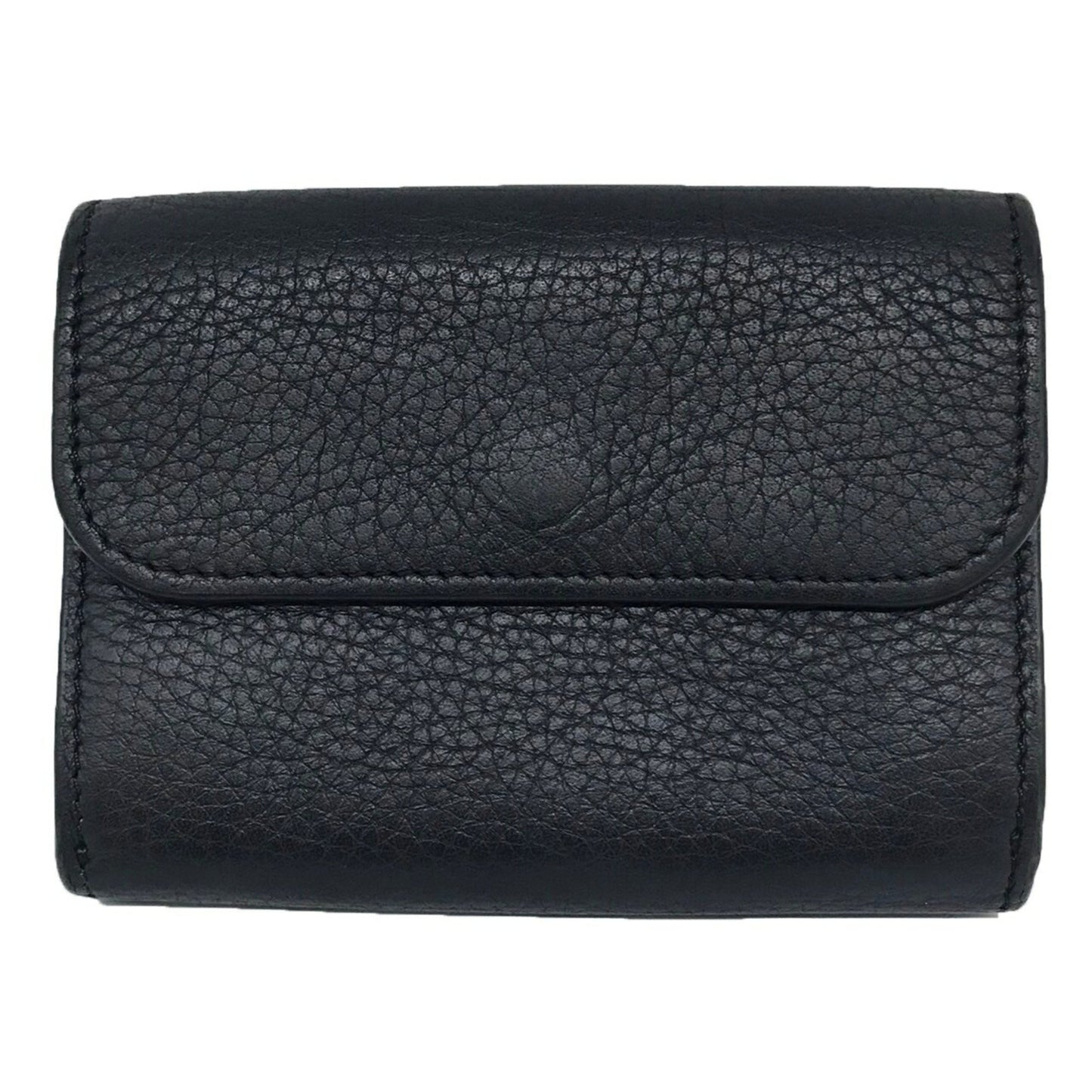 Chloé Alphabet, Black, Leather, wallet