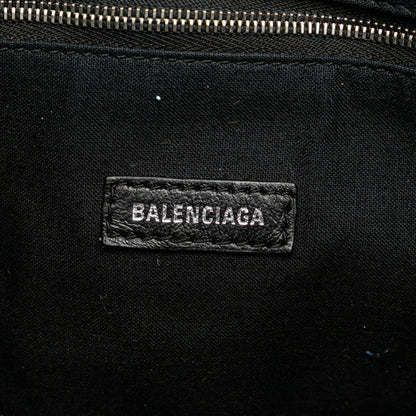 Balenciaga BB Logo, Multicolour, Canvas, handbag
