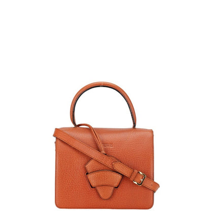Loewe Barcelona, Orange, Leather, handbag
