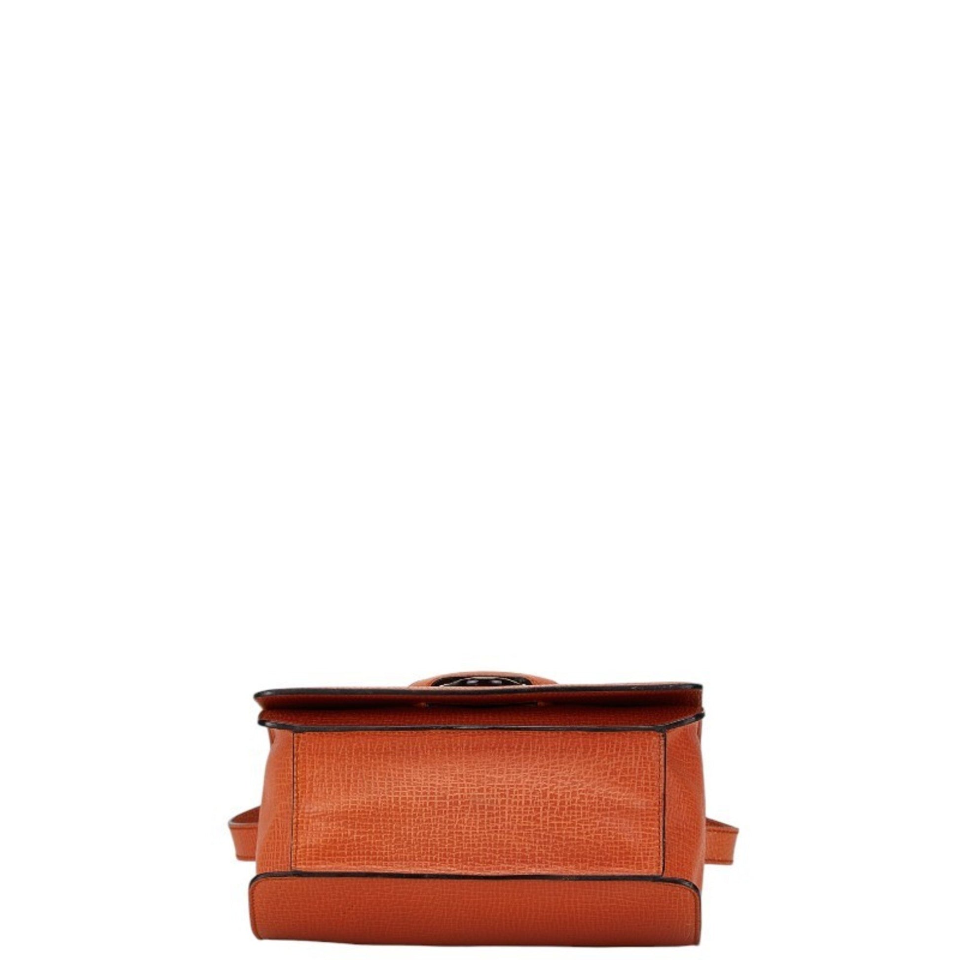 Loewe Barcelona, Orange, Leather, handbag
