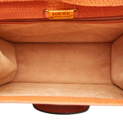 Loewe Barcelona, Orange, Leather, handbag