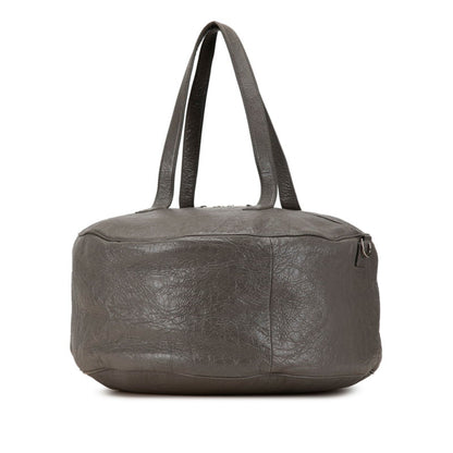 Balenciaga Air hobo, Grey, Leather, shoulder