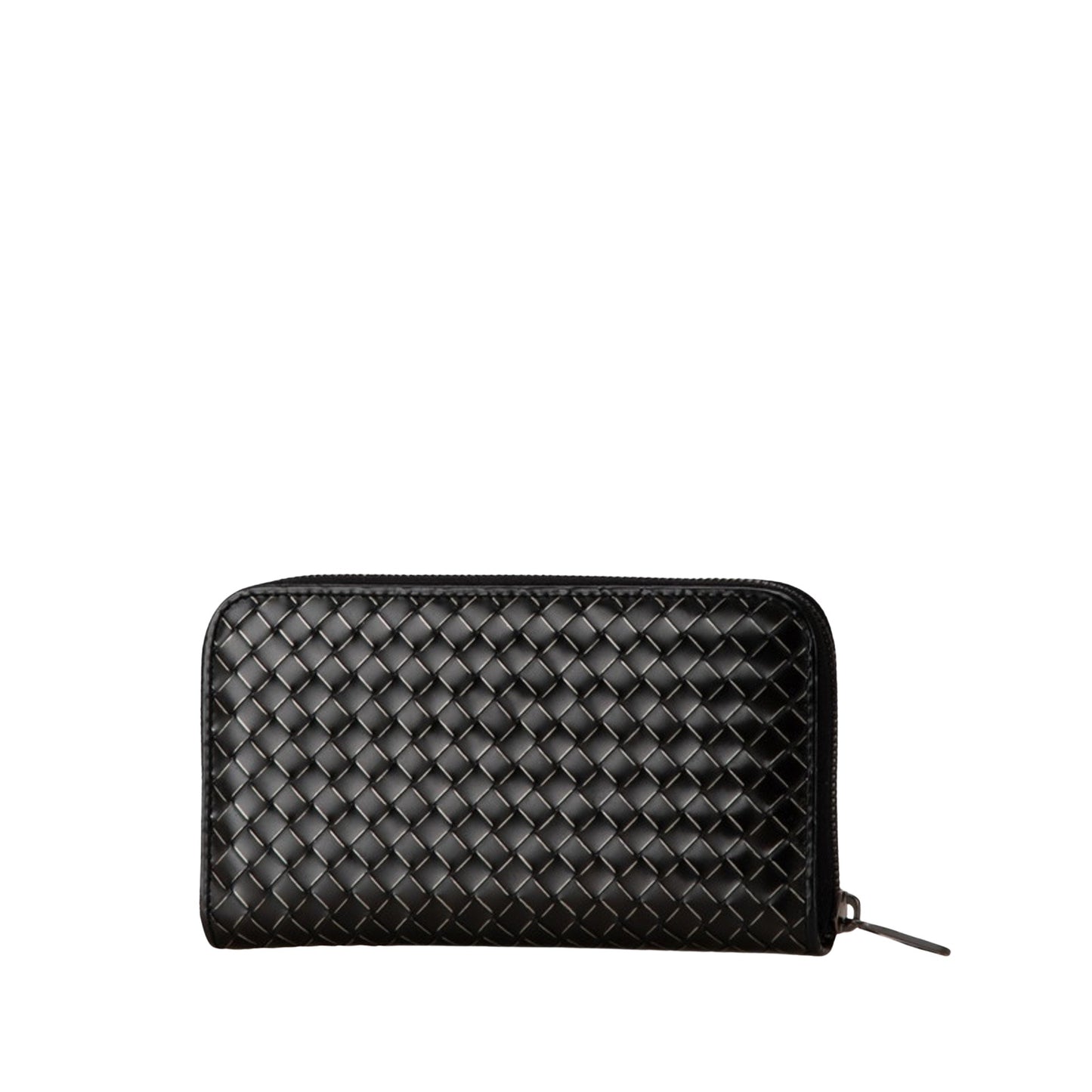 Bottega Veneta Intrecciato, Black, Leather, wallet