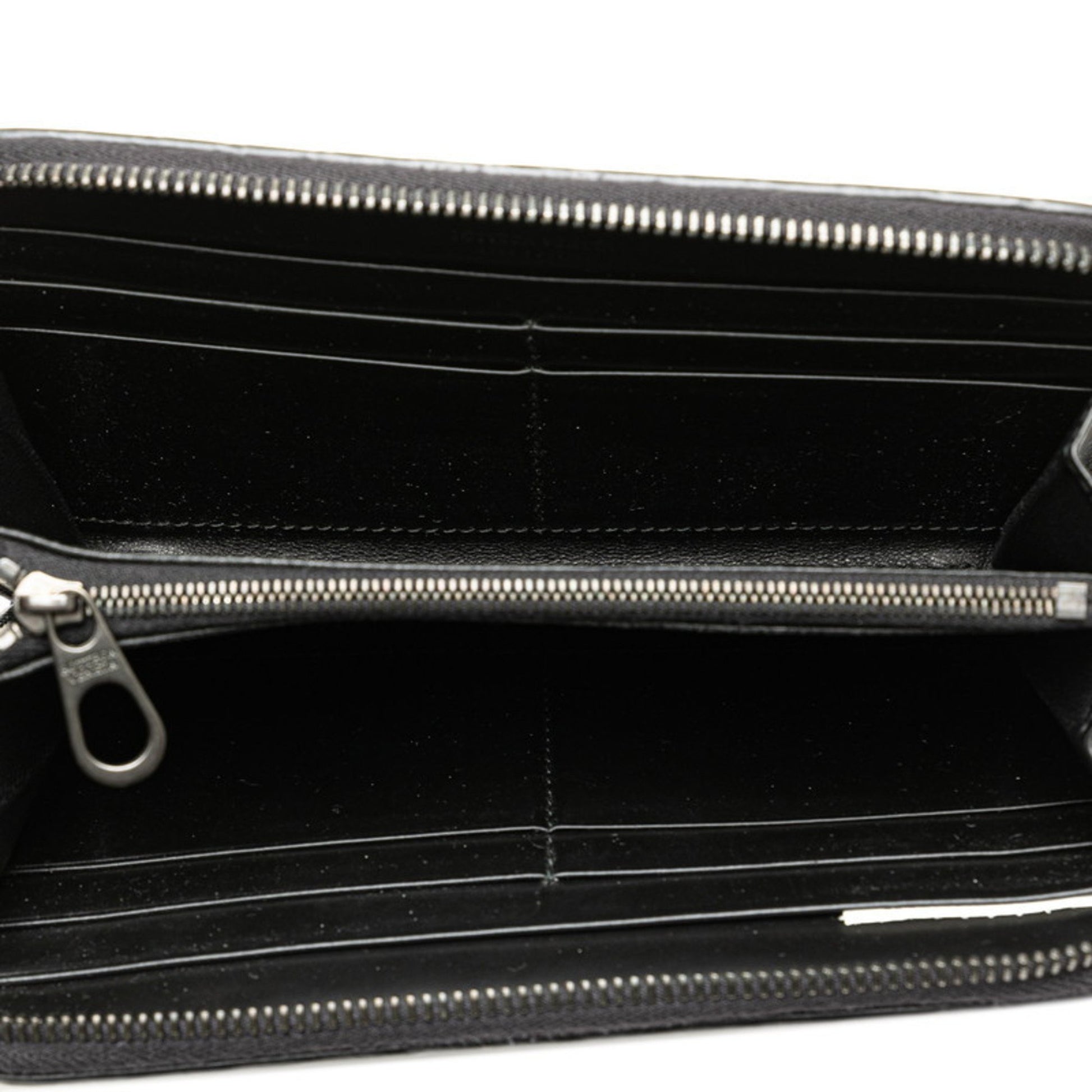 Bottega Veneta Intrecciato, Black, Leather, wallet