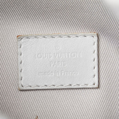Louis Vuitton Chalk Sling, White, Canvas, shoulder