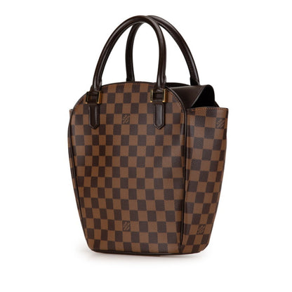 Louis Vuitton Saria, Brown, Canvas, handbag