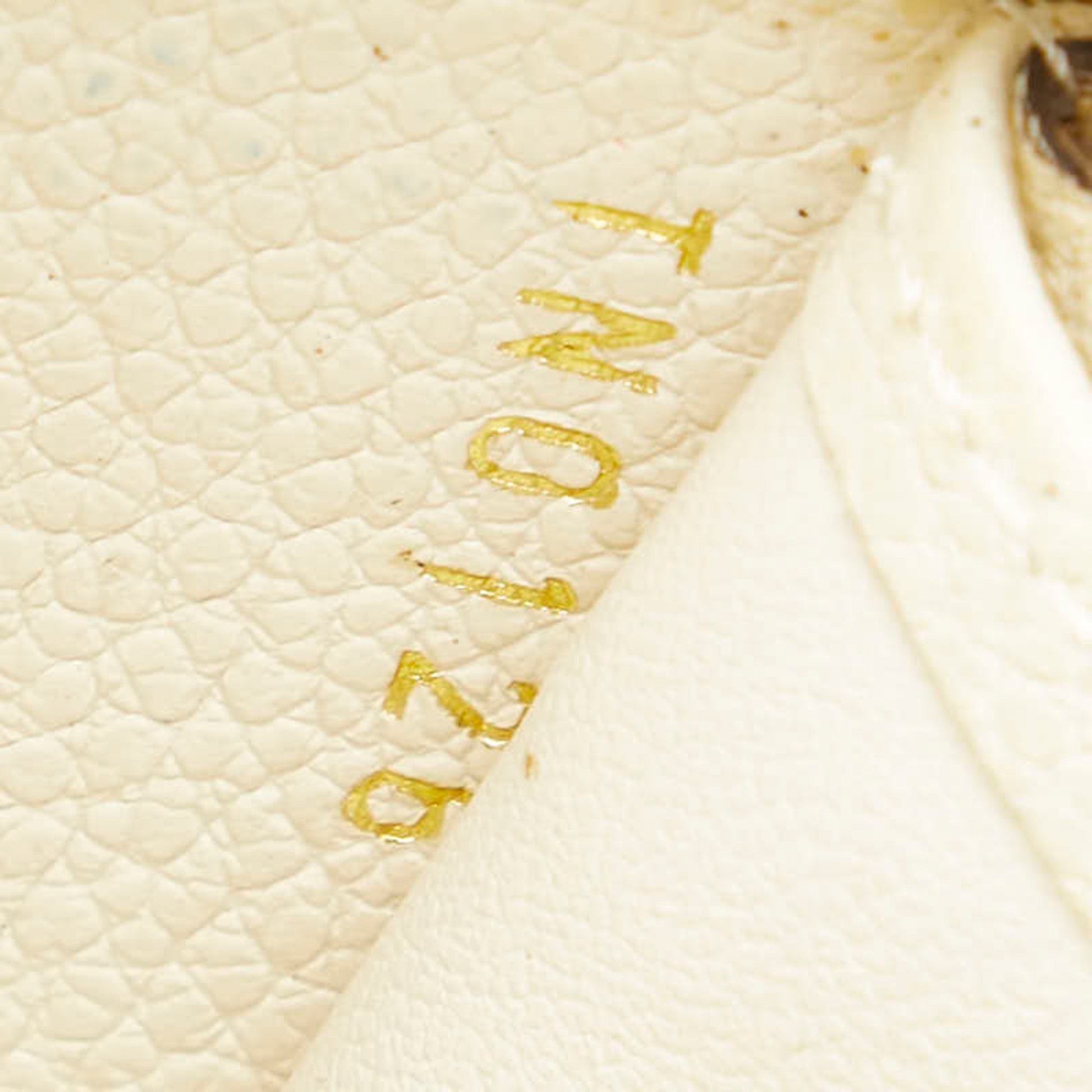 Louis Vuitton Portefeuille zippy, White, Leather, wallet