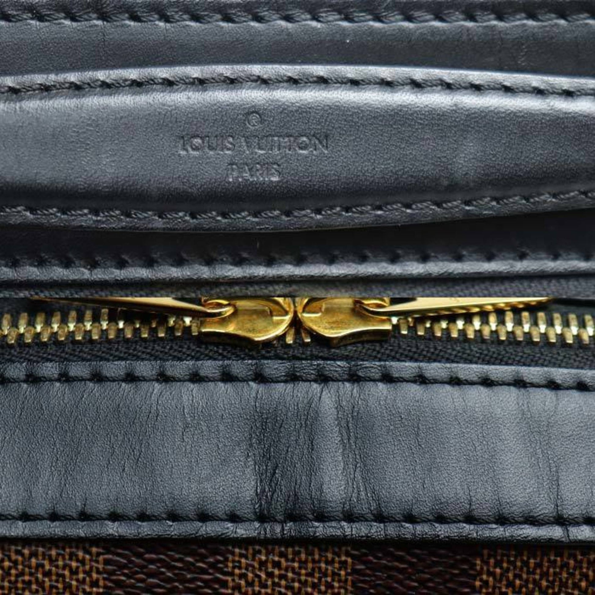 Louis Vuitton Santa Monica, Brown, Canvas, shoulder