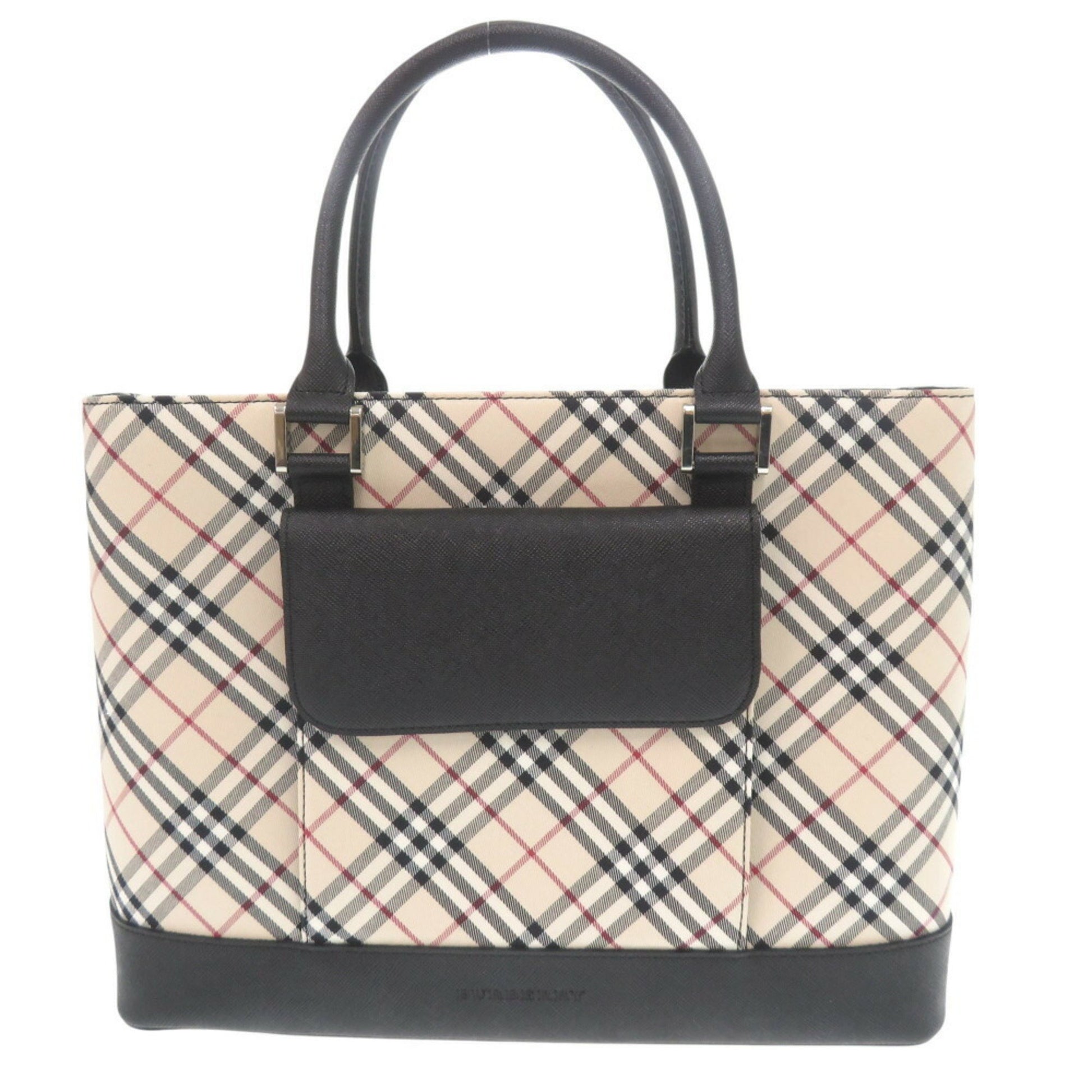 Burberry Nova Check, Beige, Canvas, handbag