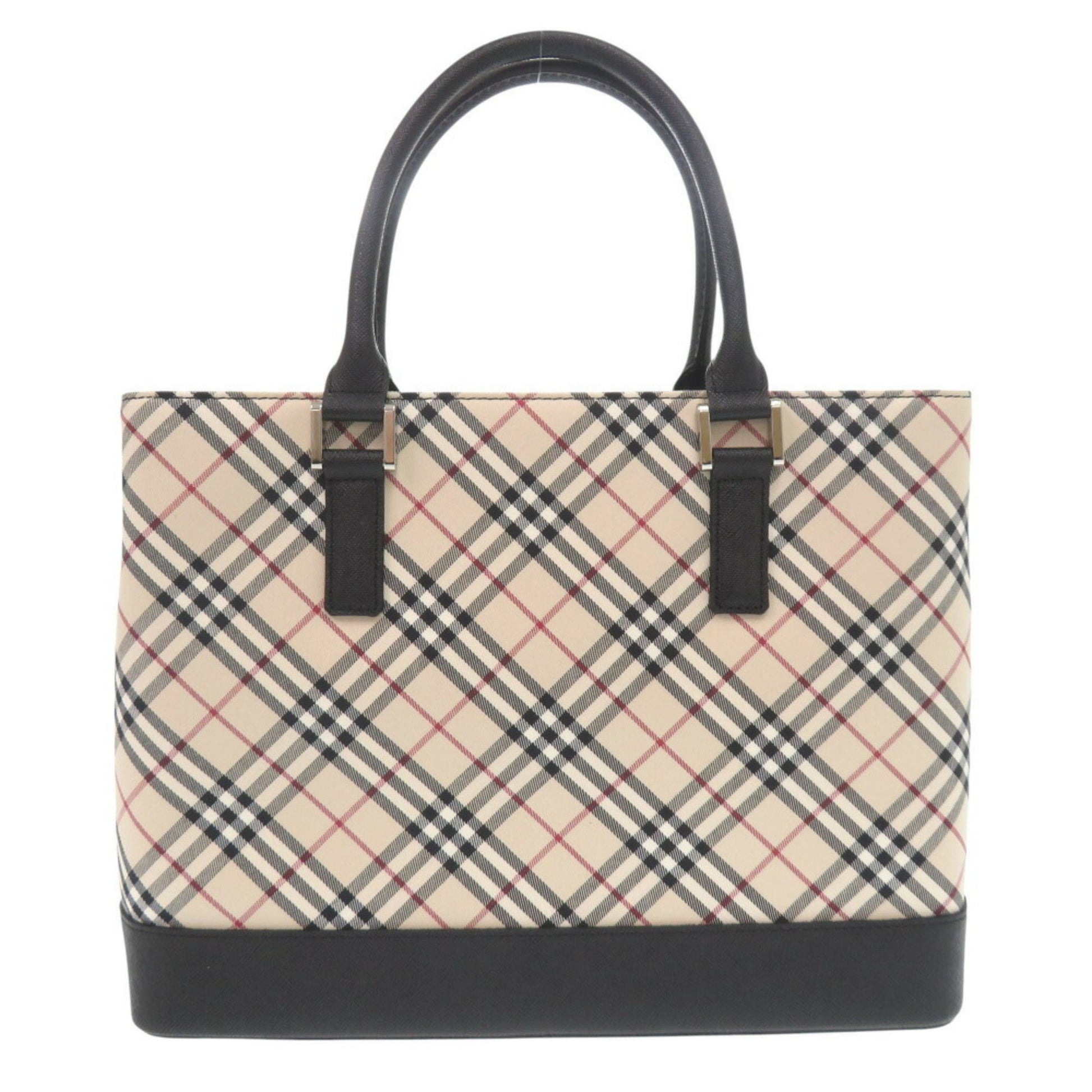 Burberry Nova Check, Beige, Canvas, handbag