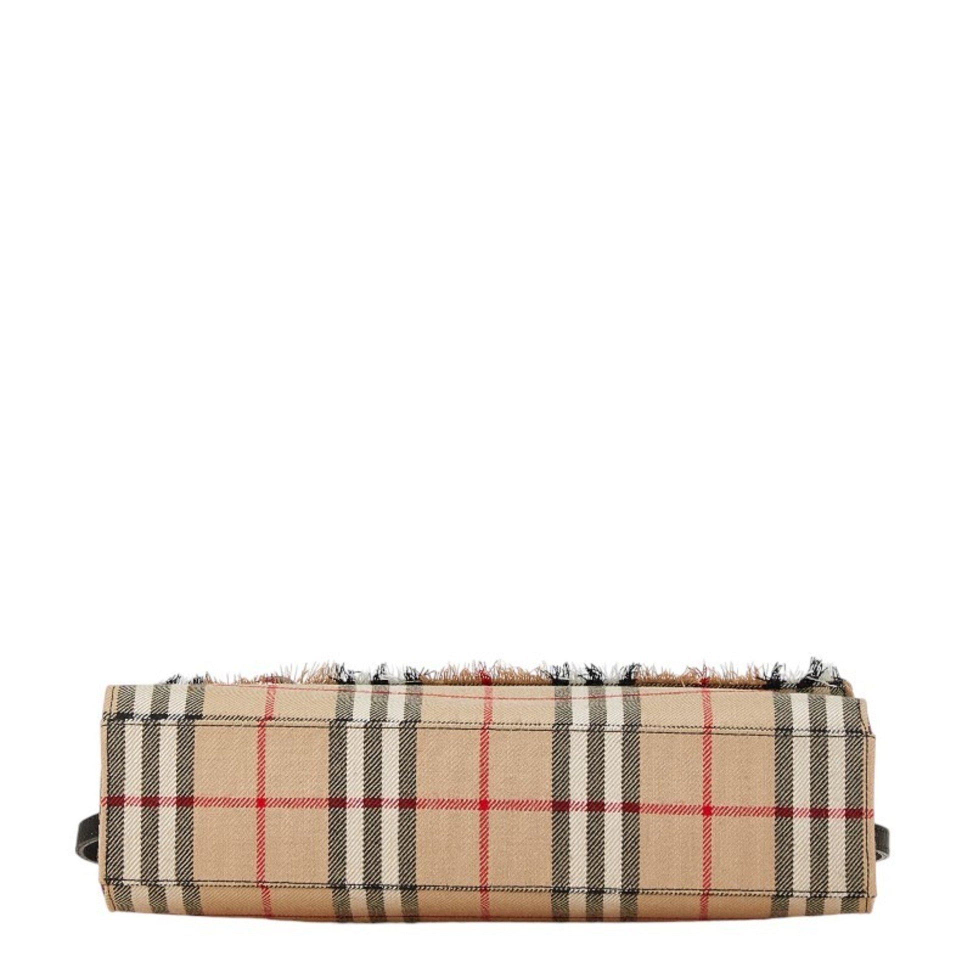 Burberry Nova Check, Beige, Canvas, shoulder