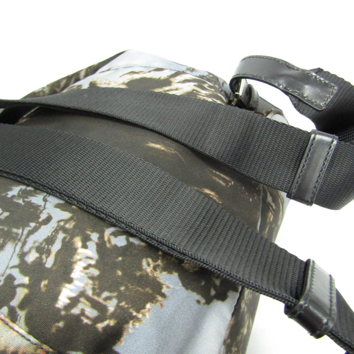 Prada, Multicolour, Canvas, backpack