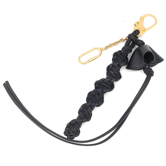 Céline C charm, Black, Leather, bag