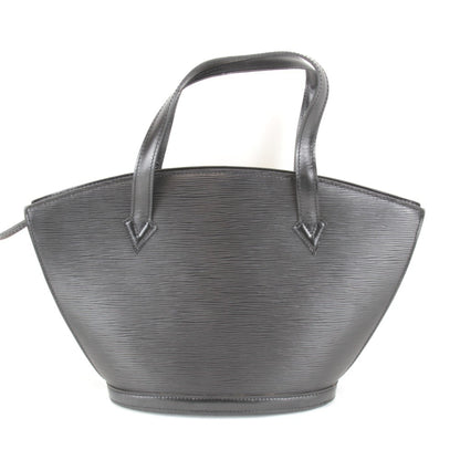 Louis Vuitton Saint Jacques, Black, Leather, handbag