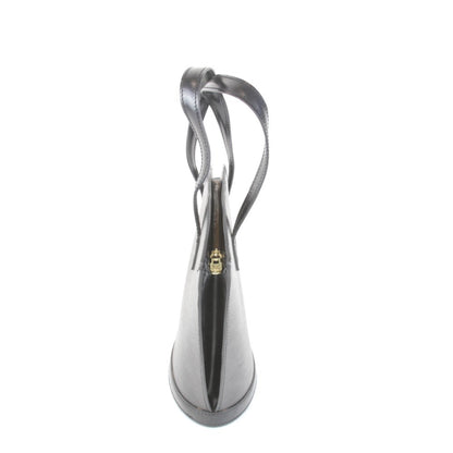 Louis Vuitton Saint Jacques, Black, Leather, handbag