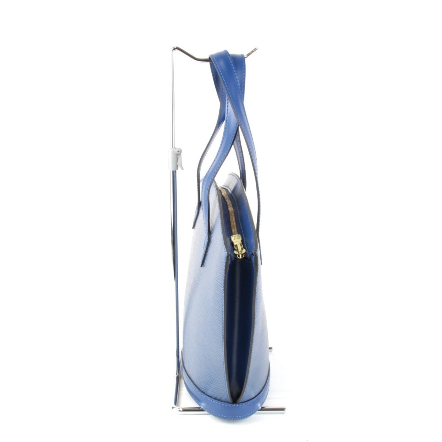 Louis Vuitton, Blue, Leather, handbag