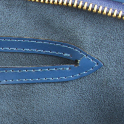 Louis Vuitton, Blue, Leather, handbag