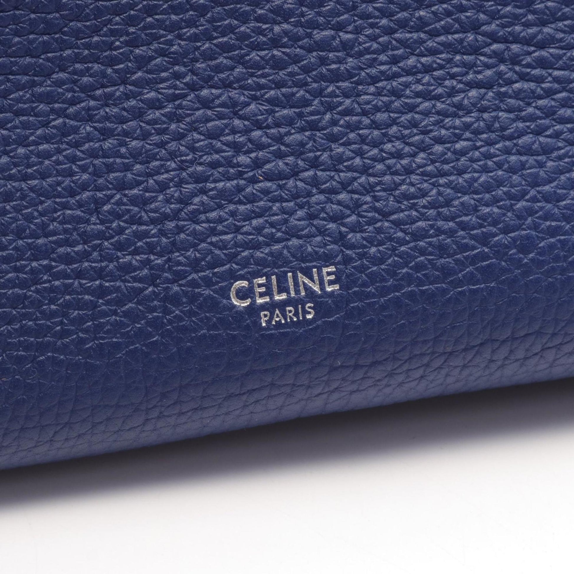Céline, Blue, Leather, handbag