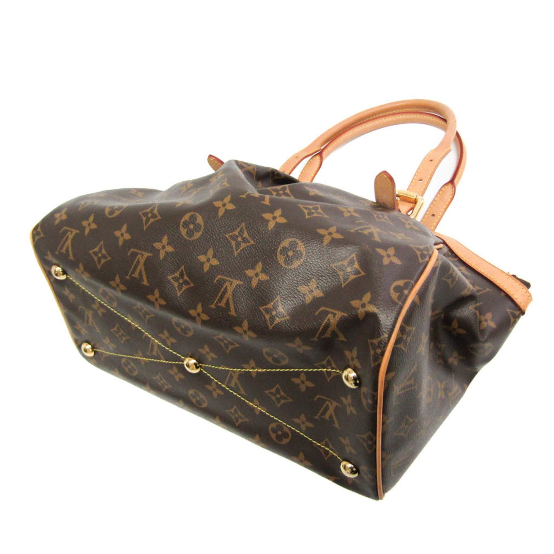 Louis Vuitton Tivoli, Brown, Canvas, handbag