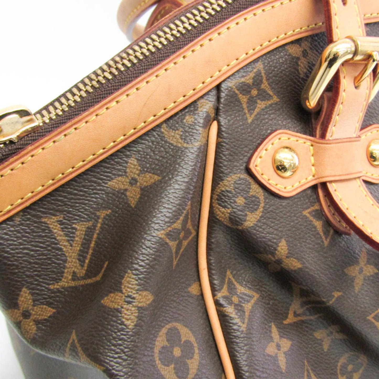 Louis Vuitton Tivoli, Brown, Canvas, handbag