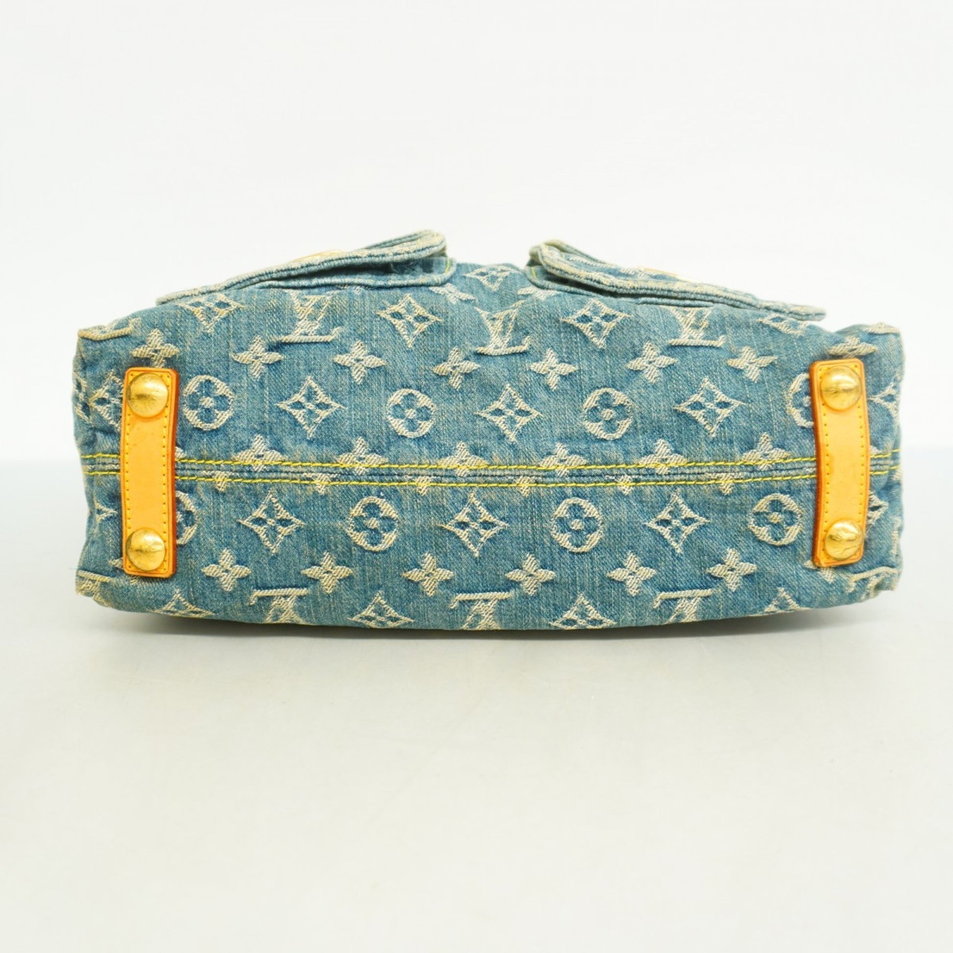 Louis Vuitton Baggy, Blue, Denim - Jeans, shoulder