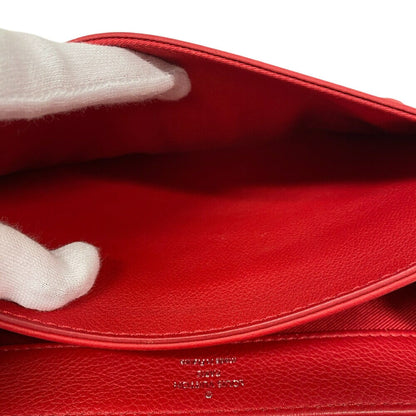 Louis Vuitton LockMe II BB, Red, Leather, shoulder
