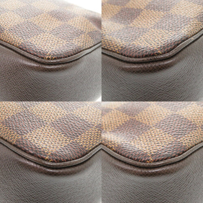 Louis Vuitton Trousse makeup, Brown, Canvas, handbag