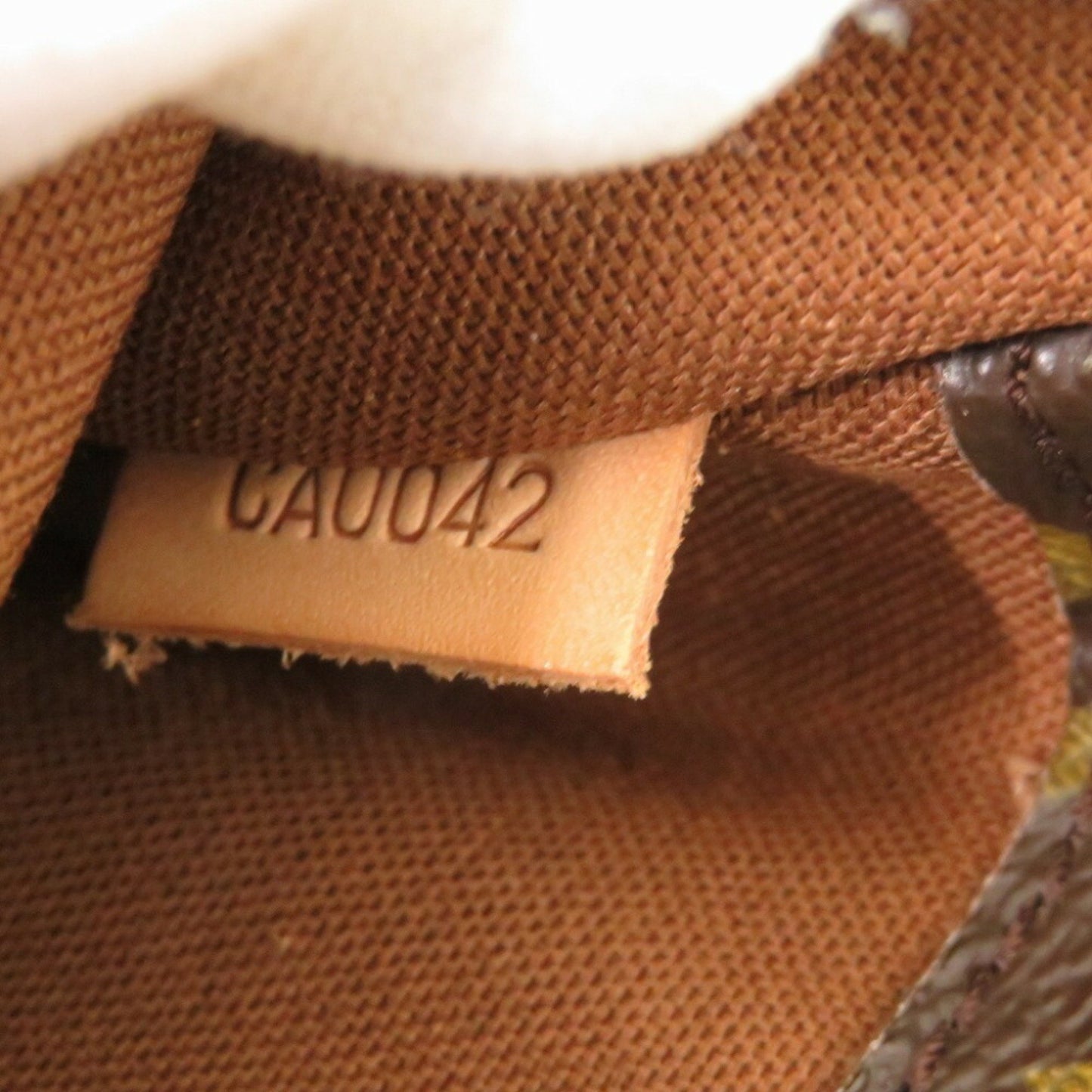 Louis Vuitton Pochette gange, Brown, Canvas, clutch