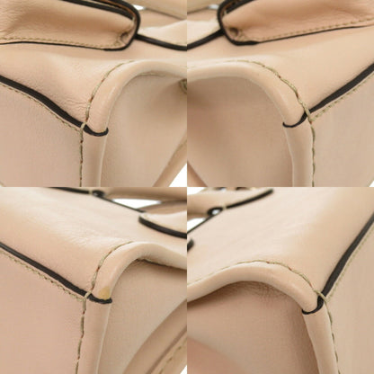 Chloé Edith, Beige, Leather, handbag