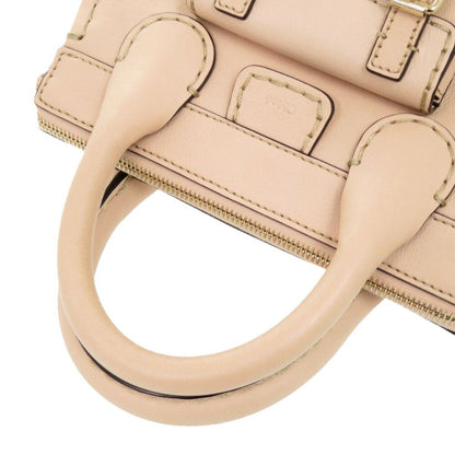 Chloé Edith, Beige, Leather, handbag