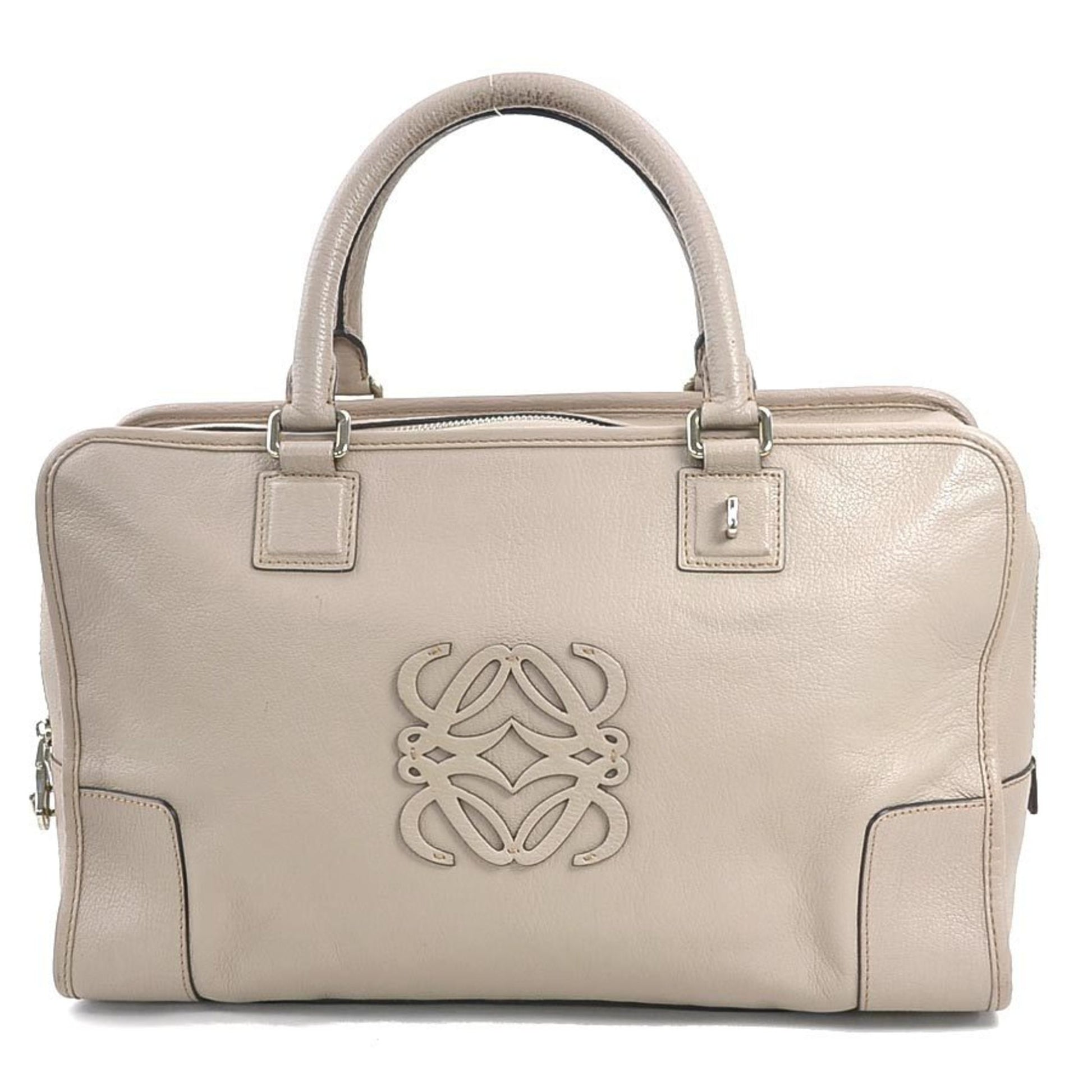 Loewe Amazona, Pink, Leather, handbag