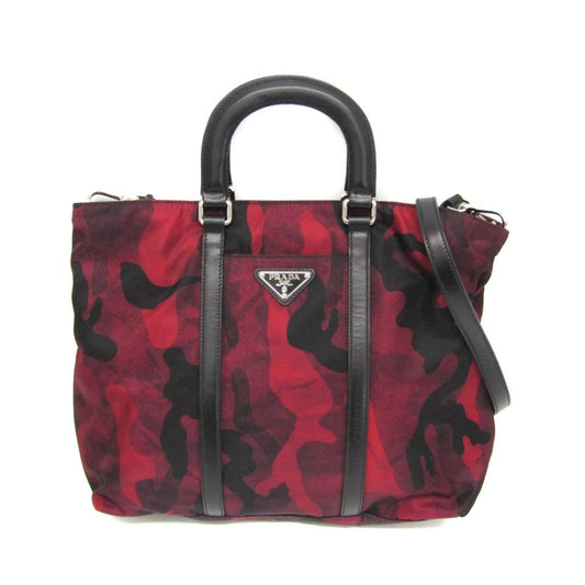 Prada --, Red, Leather, shoulder
