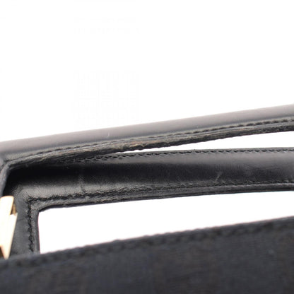 Gucci GG canvas, Black, Canvas, tote