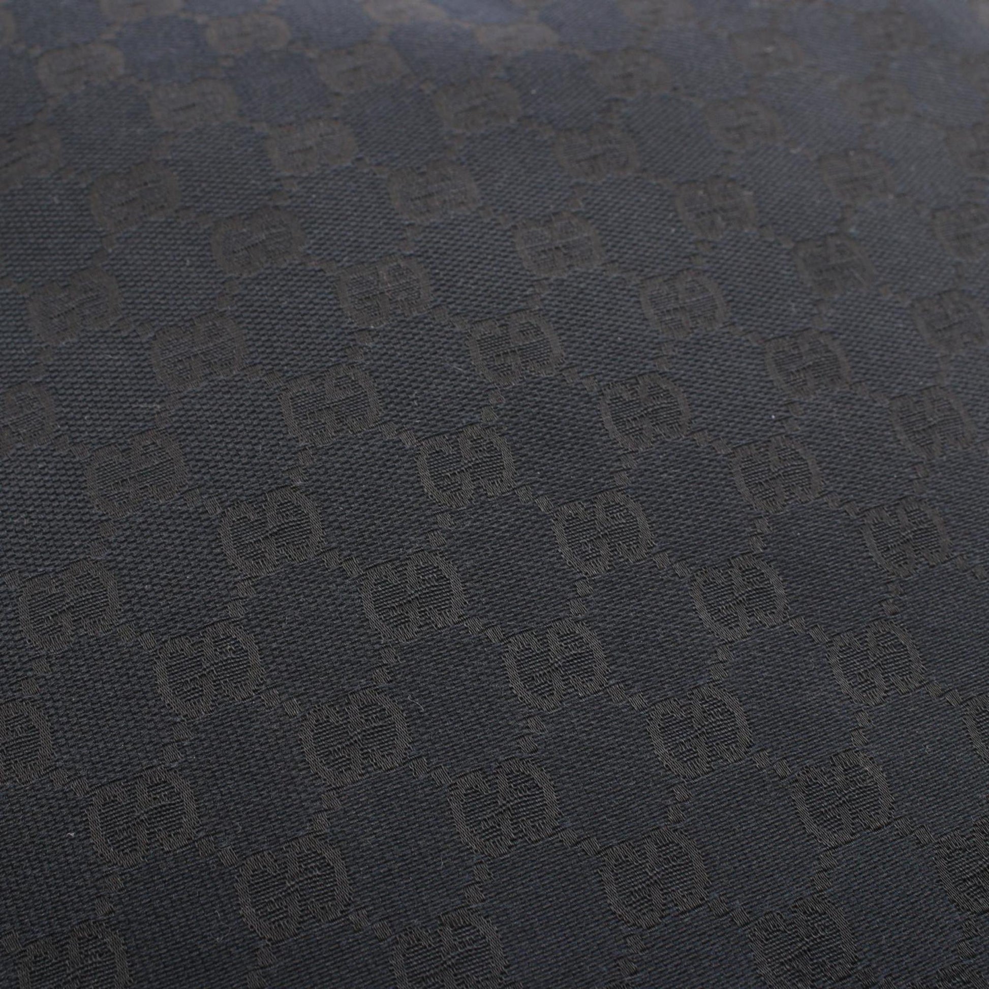 Gucci GG canvas, Black, Canvas, tote
