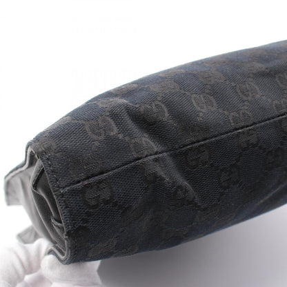 Gucci GG canvas, Black, Canvas, tote