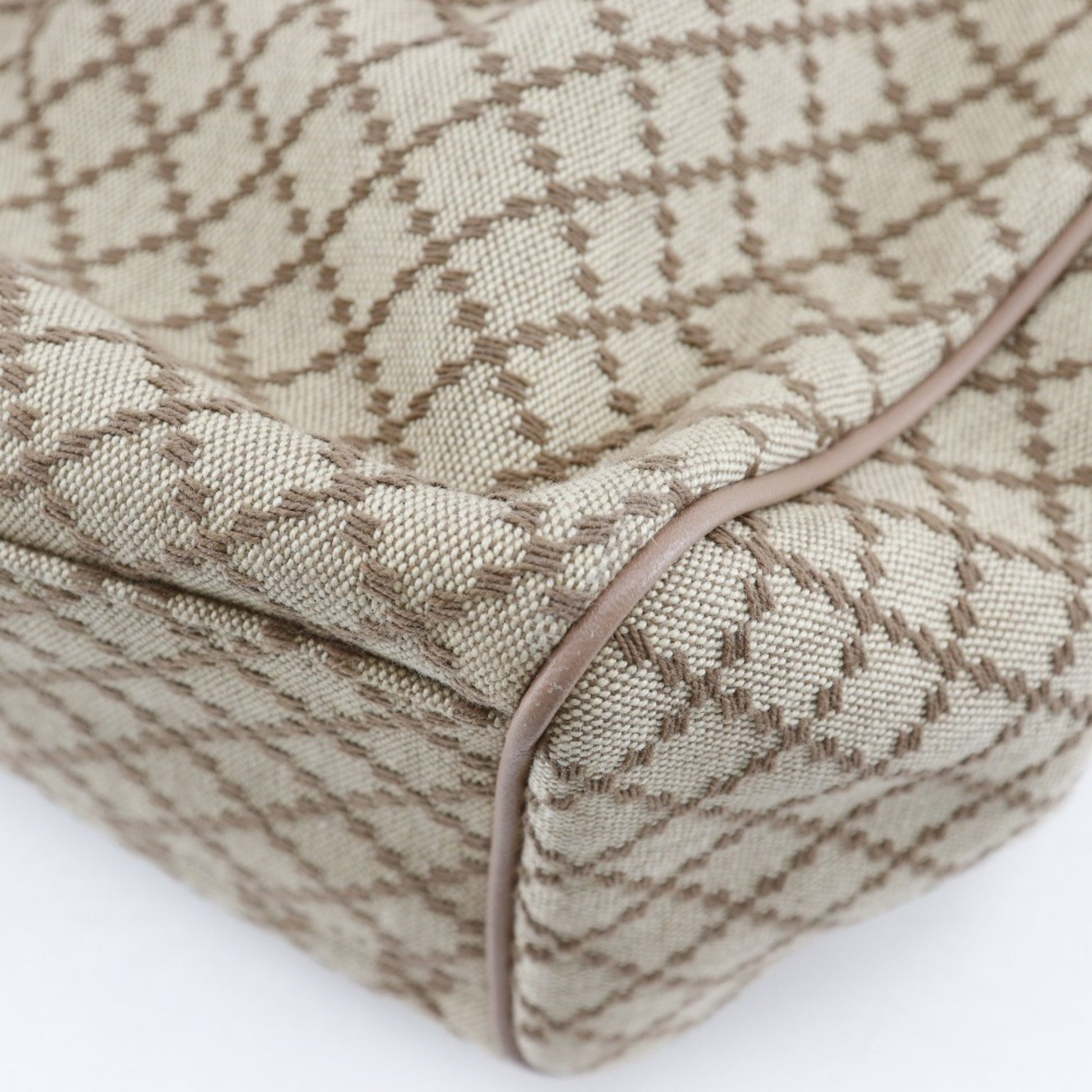 Gucci Sukey, Brown, Canvas, tote