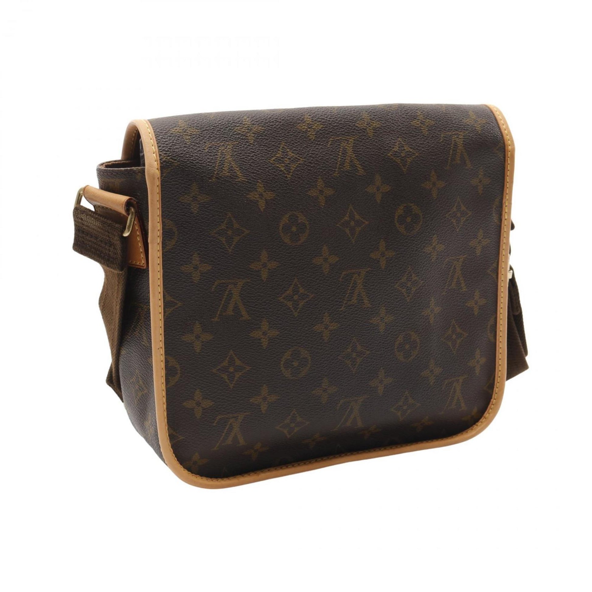 Louis Vuitton Bosphore, Brown, Canvas, shoulder