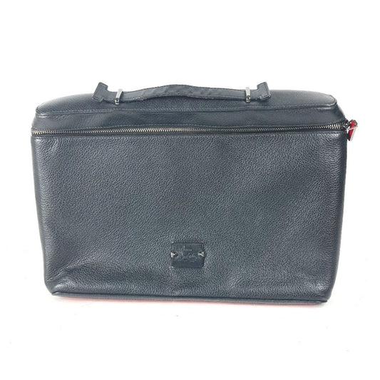 Christian Louboutin Kypipouch, Black, Leather, handbag