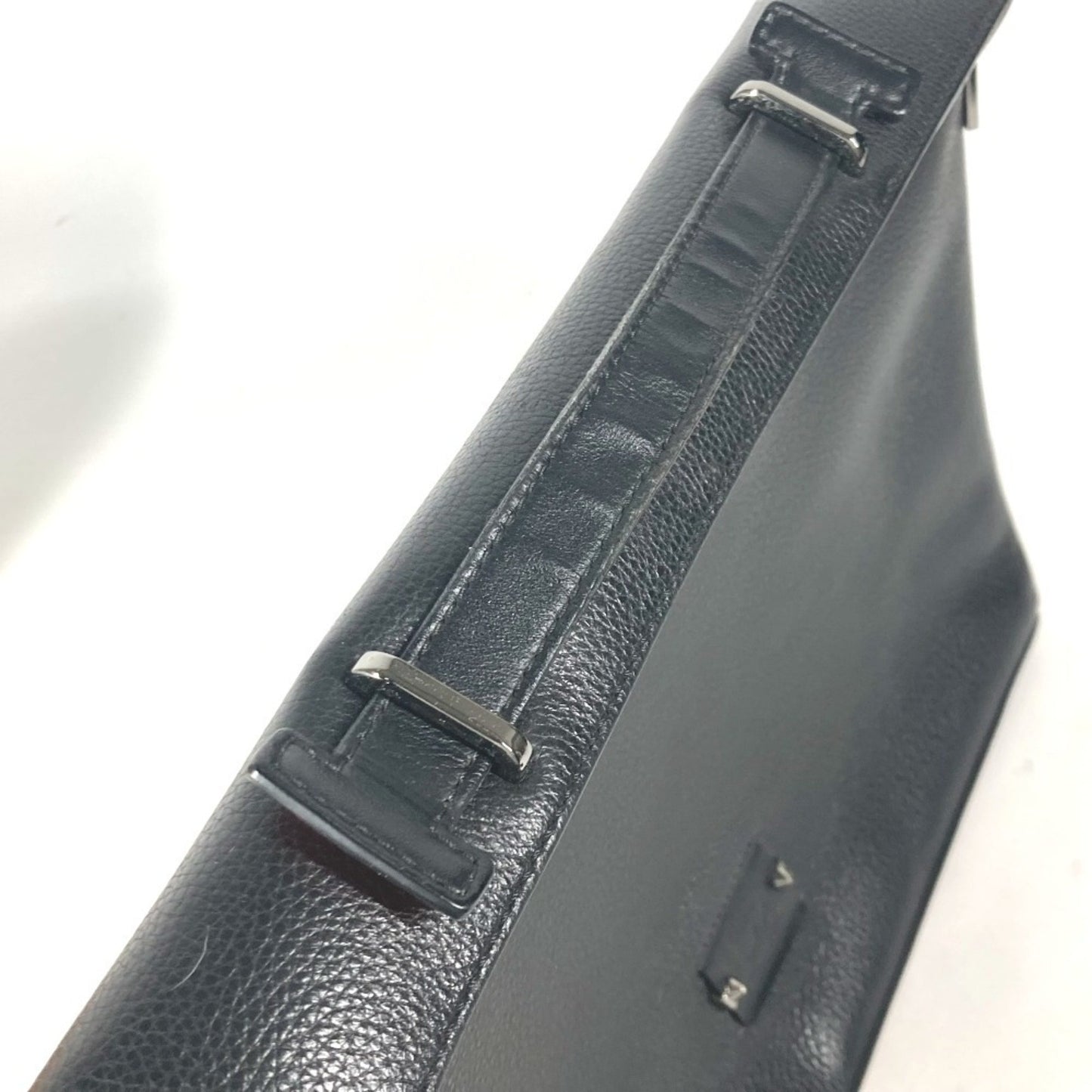 Christian Louboutin Kypipouch, Black, Leather, handbag