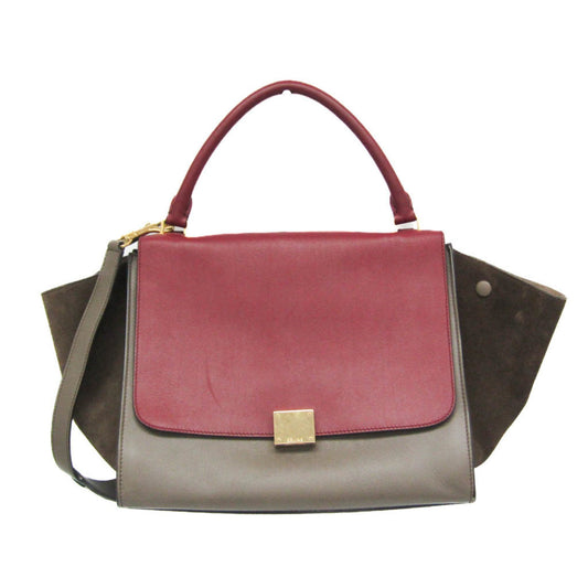 Céline Trapèze, Multicolour, Leather, handbag