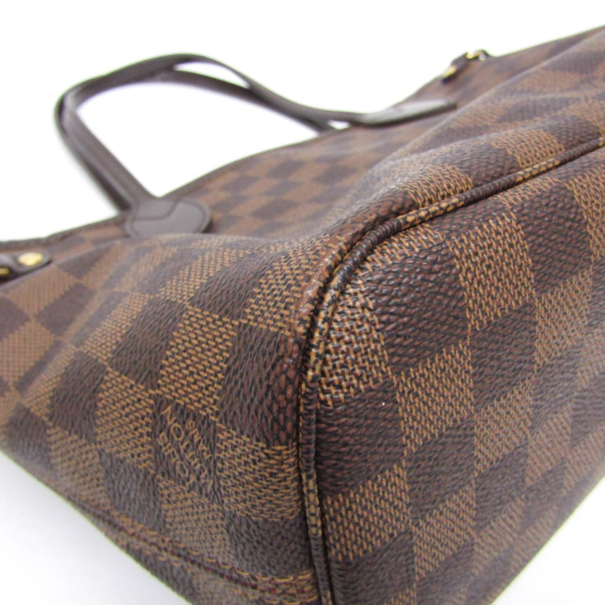 Louis Vuitton Neverfull PM, Brown, Canvas, tote
