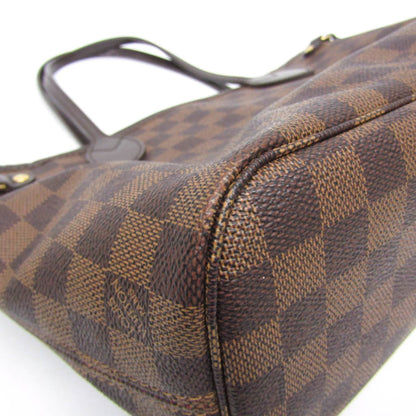 Louis Vuitton Neverfull PM, Brown, Canvas, tote