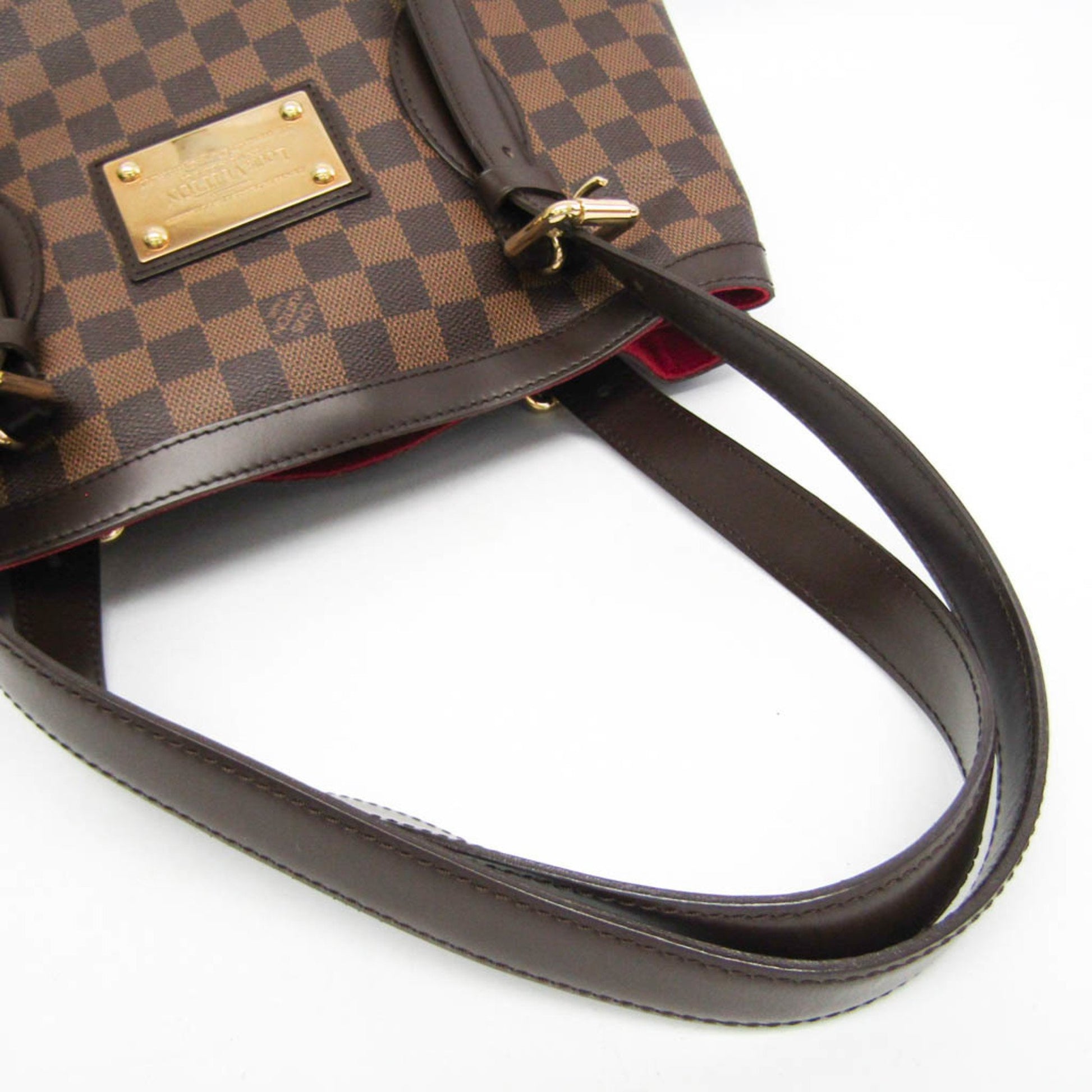 Louis Vuitton Hampstead, Brown, Canvas, tote