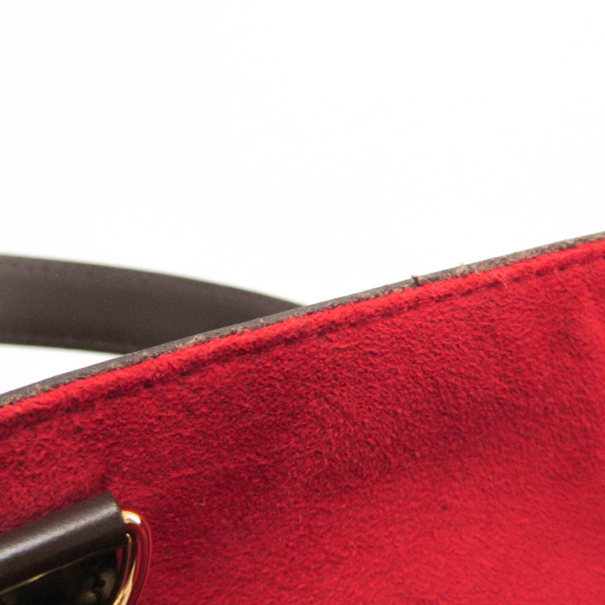 Louis Vuitton Hampstead, Brown, Canvas, tote