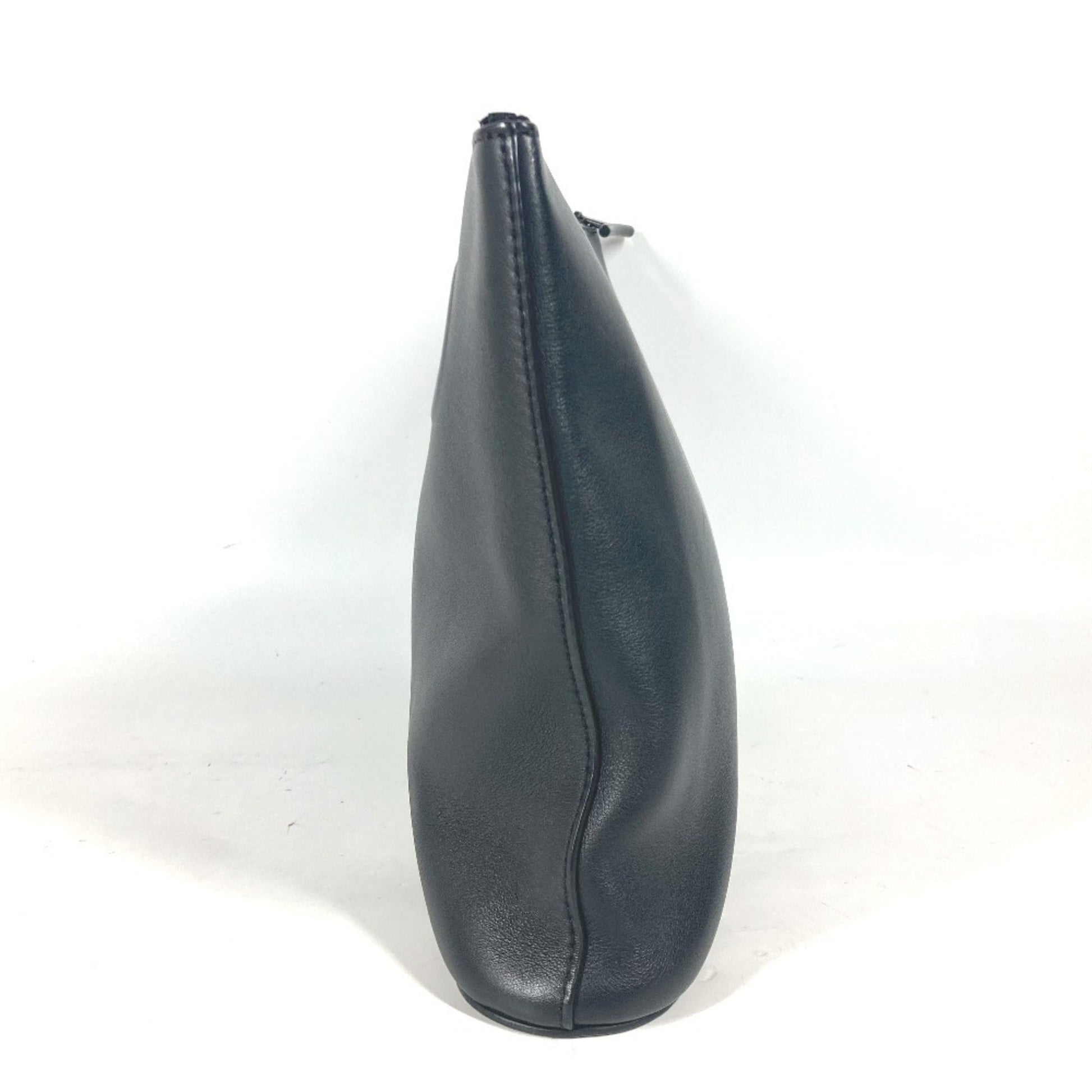 Louis Vuitton Pochette Cosmos, Black, Leather, clutch