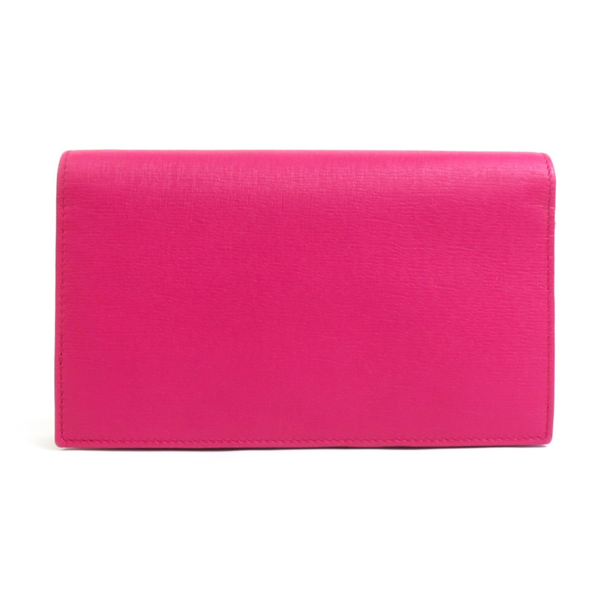 Gucci Interlocking G, Pink, Leather, wallet
