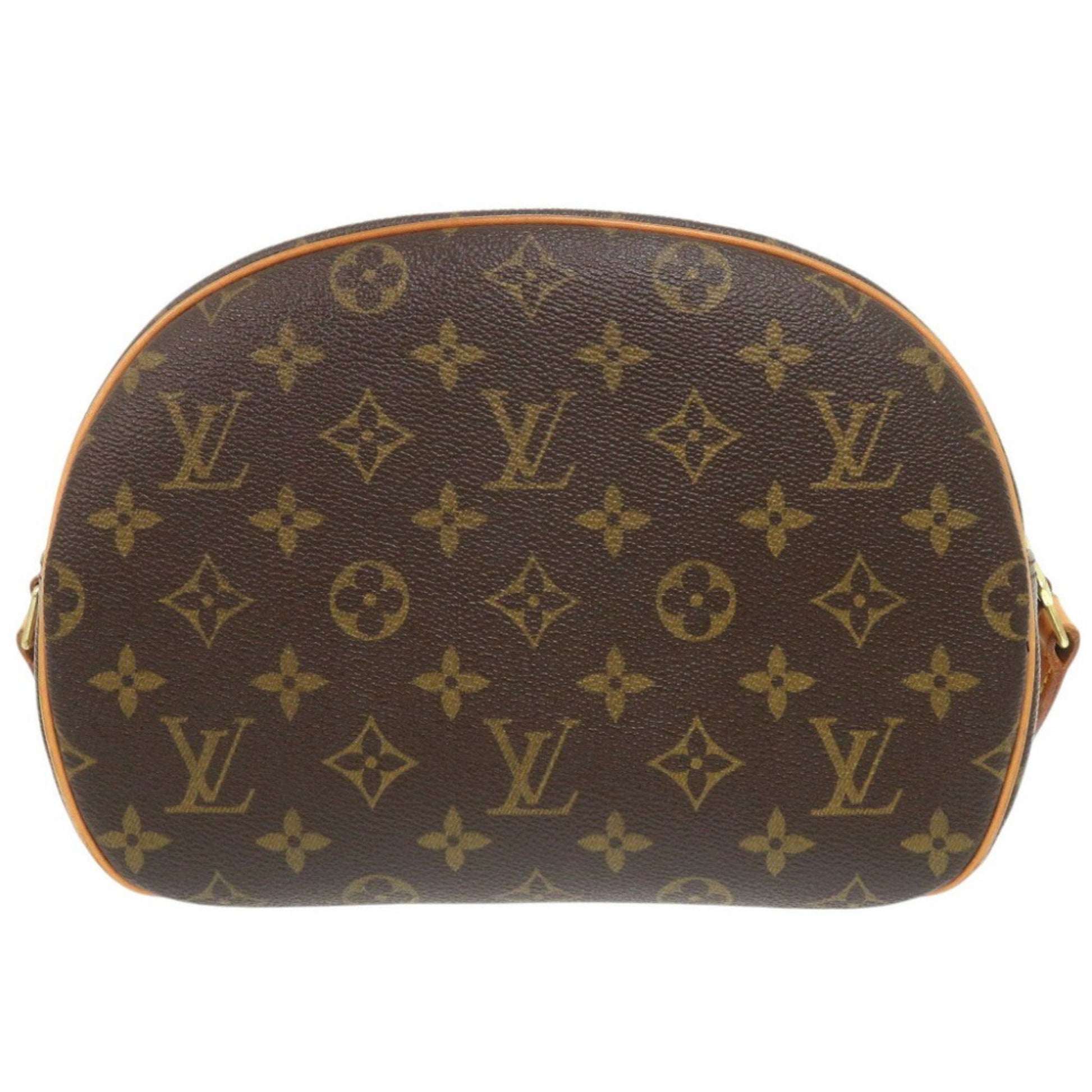 Louis Vuitton Blois, Brown, Canvas, shoulder